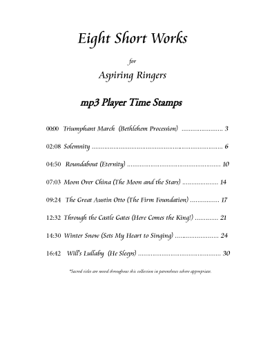 Eight Short Works