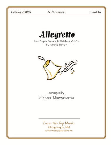 Allegretto from Organ Sonata