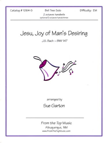 Jesu Joy of Man's Desiring ~ Solo or Duet - Solo